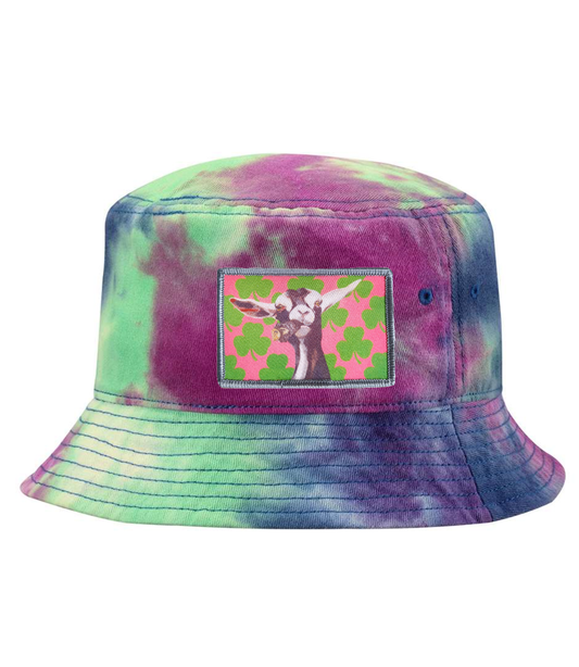 Tye Dye Bucket - Purple Hats Flyn Costello Can Crusher