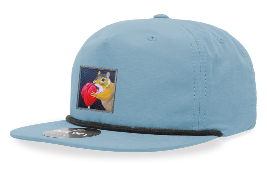 Sky/Black Rope Cap Hats FlynHats Lolly