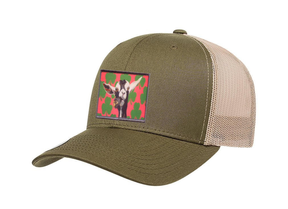 Moss-Khaki Trucker Hats Flyn Costello