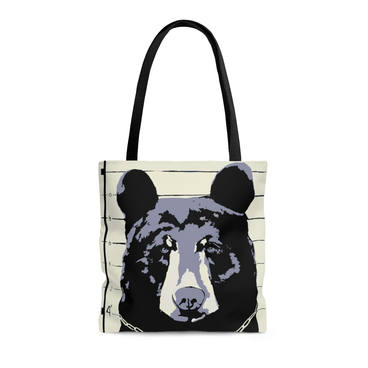 The Usual Suspects: Bear Tote Bag tote bags FlynHats
