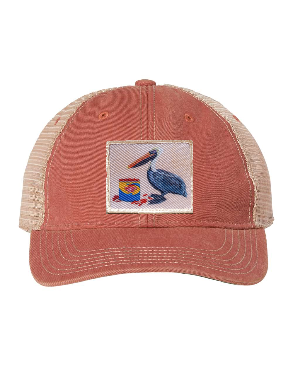 Nantucket Red Unstructured Hats Flyn Costello Gone Fishin'