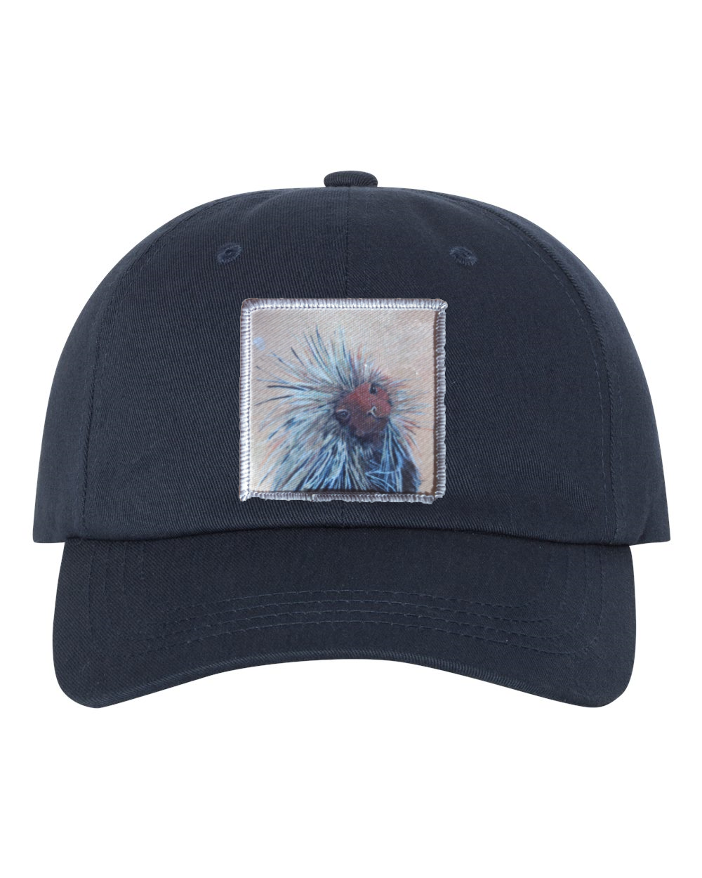 Eco-Washed Dad Hat Hats FlynHats Porcupine