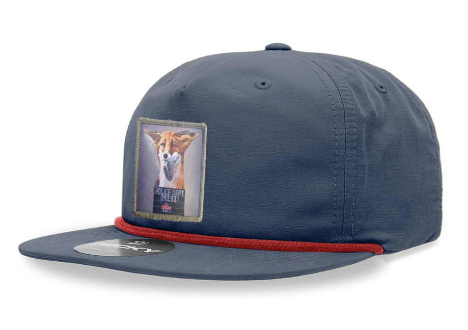Navy/ Red Rope Cap Hats FlynHats The Usual Suspects: Wolf