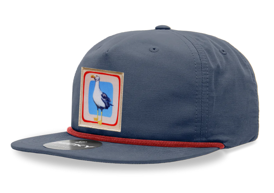 Navy/ Red Rope Cap Hats FlynHats Seagull