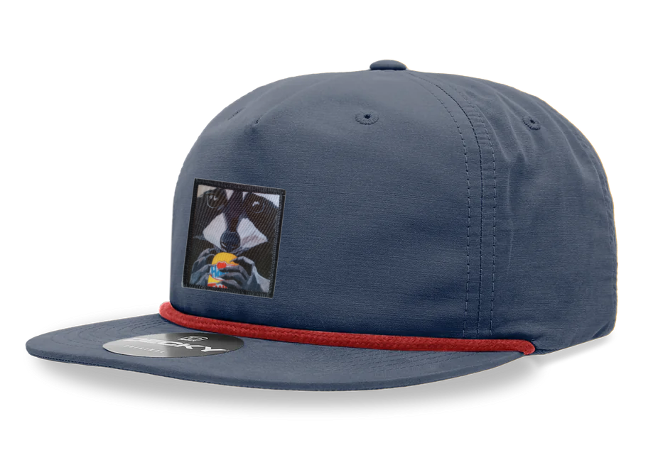 Navy/ Red Rope Cap Hats FlynHats The Snack Kid