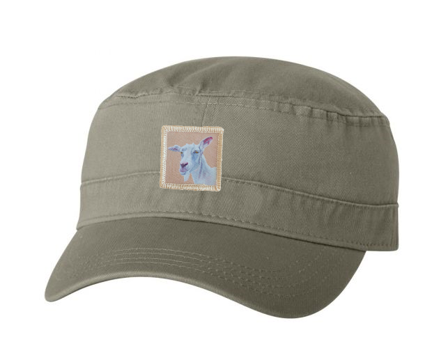 Olive Fidel Cap Hats FlynHats Little Goat