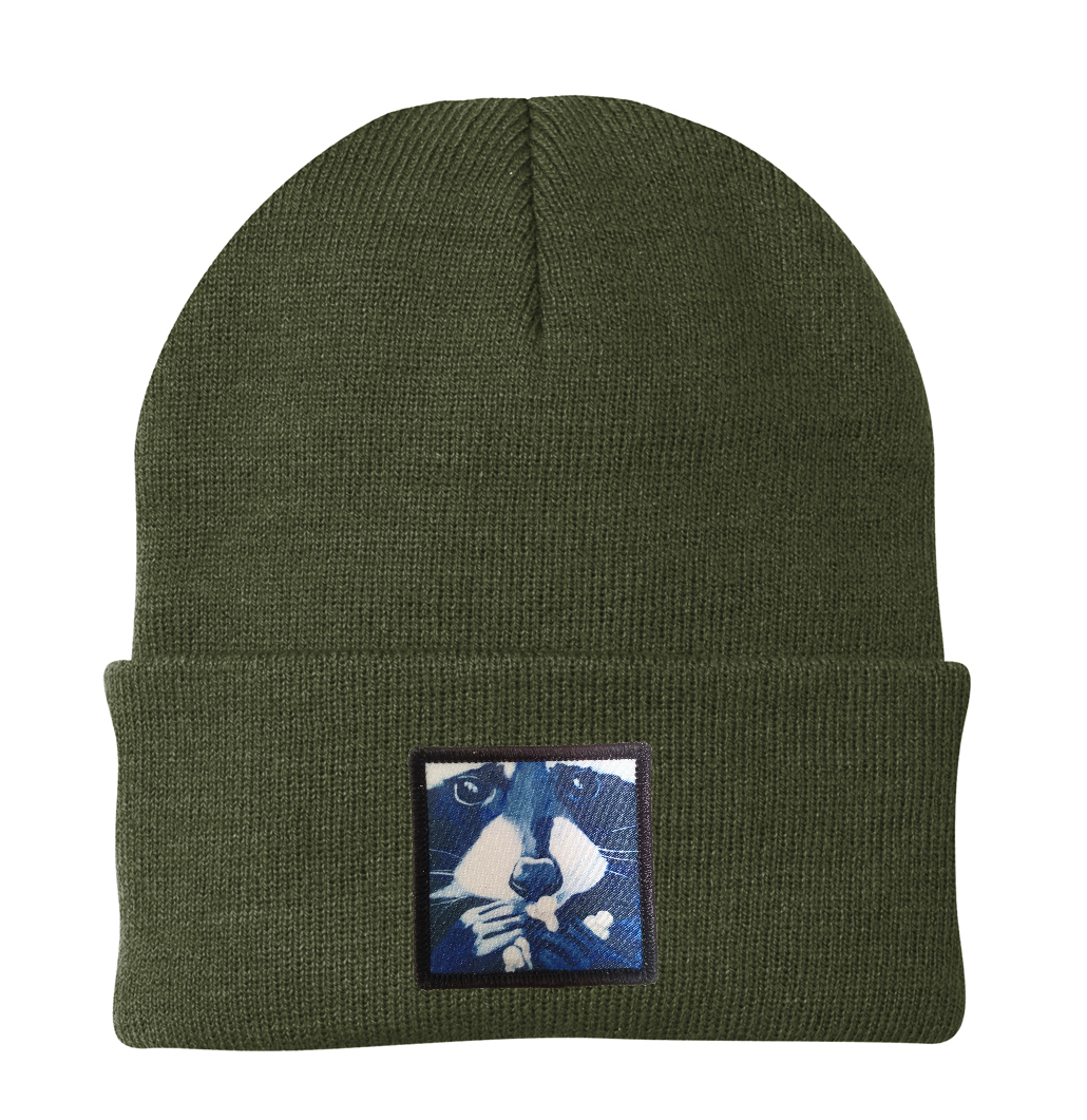 Raccoon Pop Beanie Hats Flyn Costello   