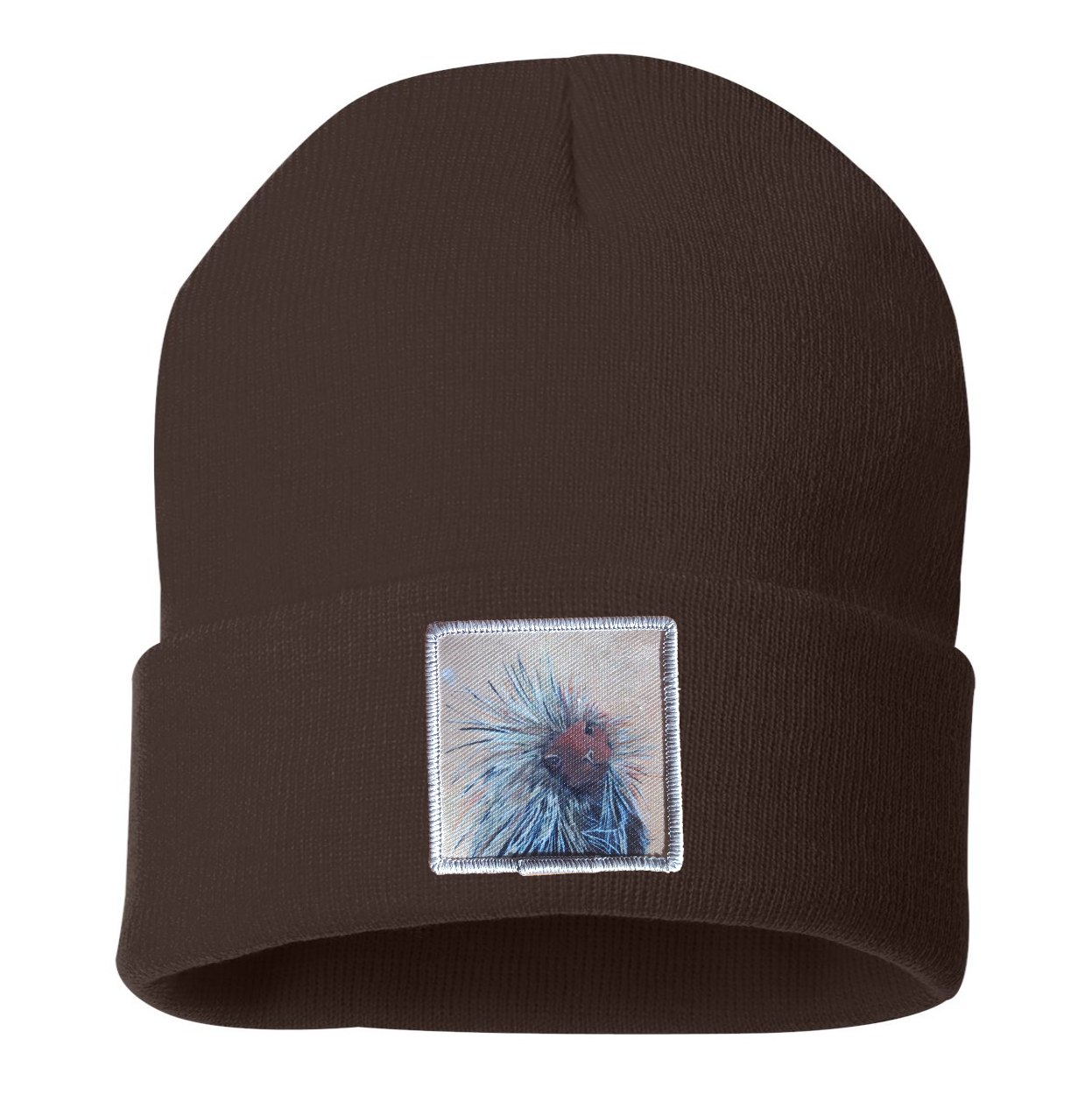 Porcupine Beanie Hats Flyn Costello Brown