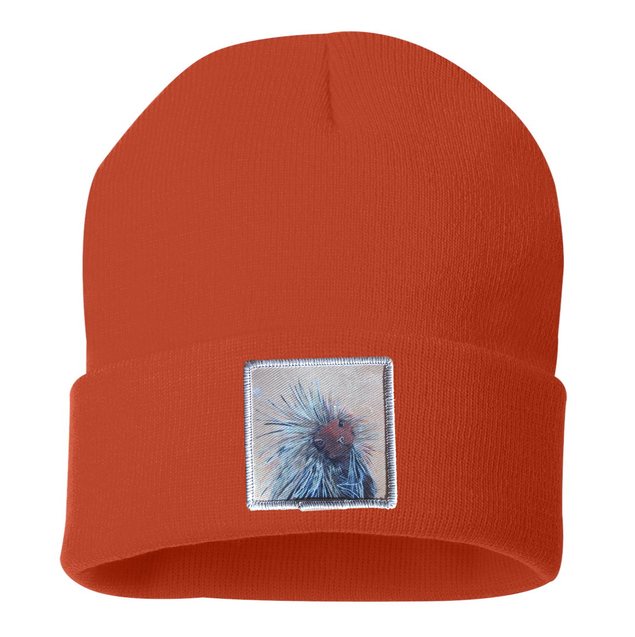 Porcupine Beanie Hats Flyn Costello Burnt Orange