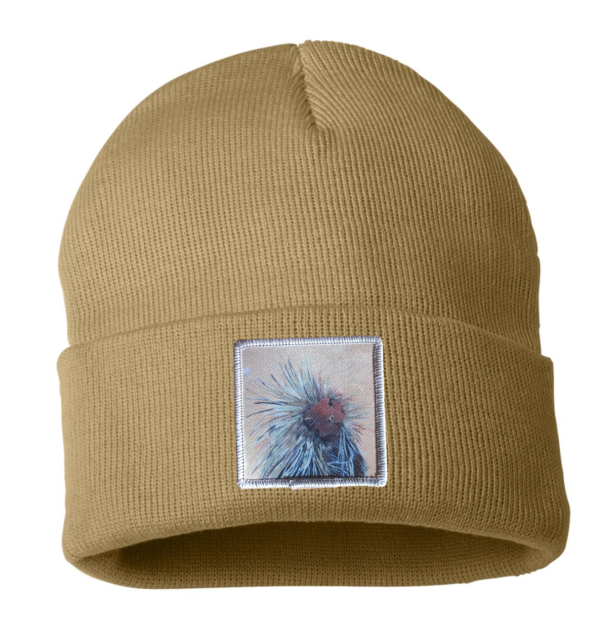 Porcupine Beanie Hats Flyn Costello Camel