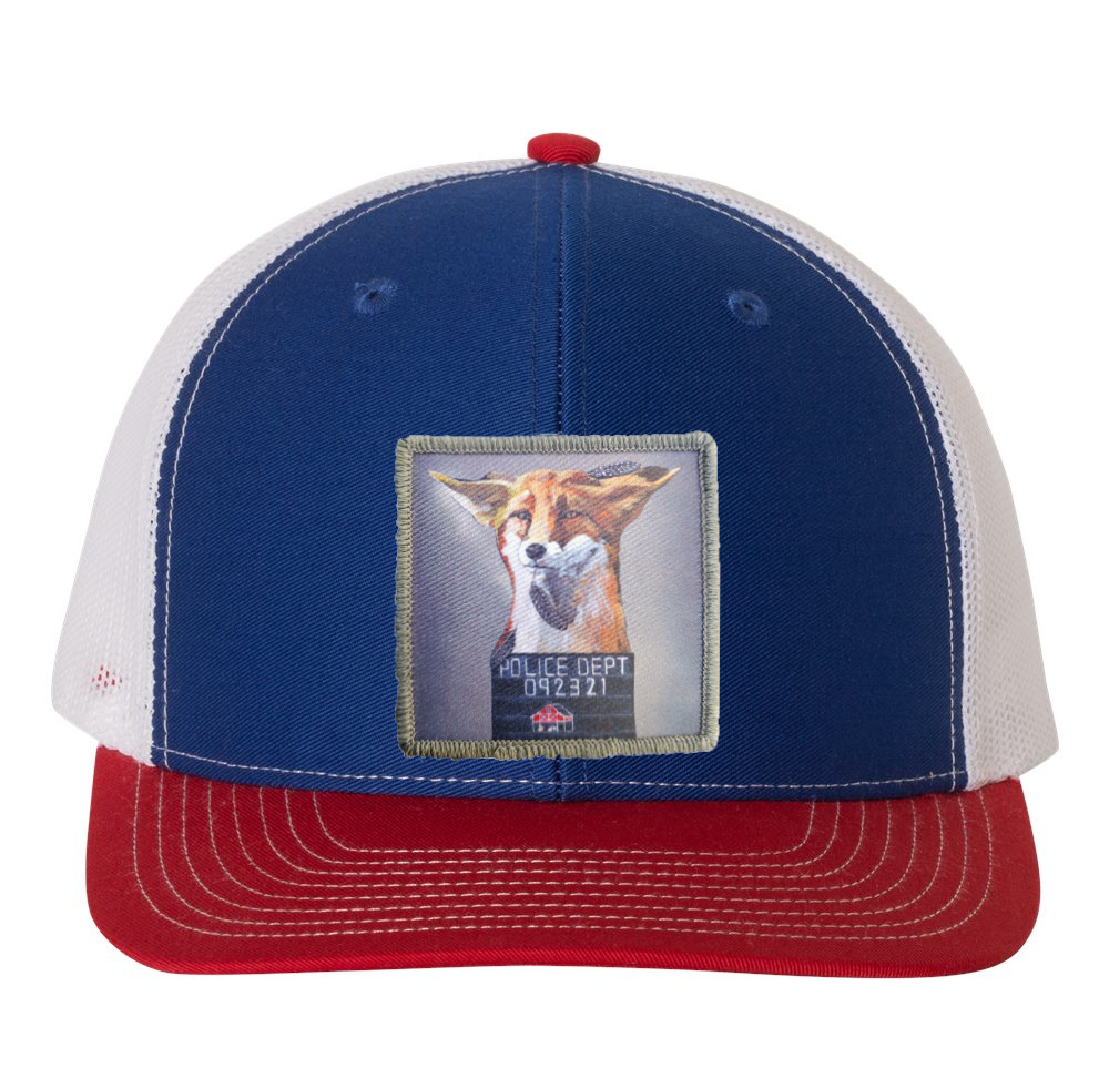 Red/White/Royal Trucker Hats Flyn Costello The Usual Suspects: Fox