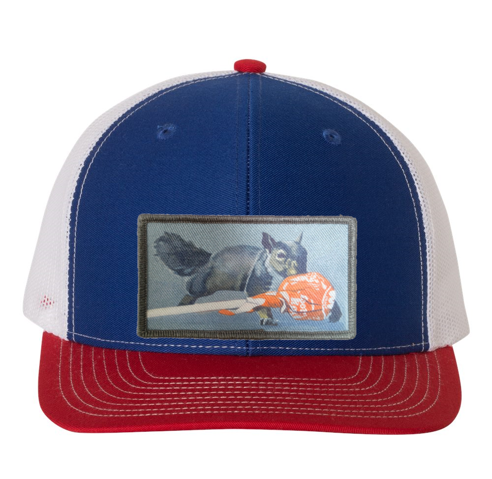 Red/White/Royal Trucker Hats Flyn Costello Secret Stash