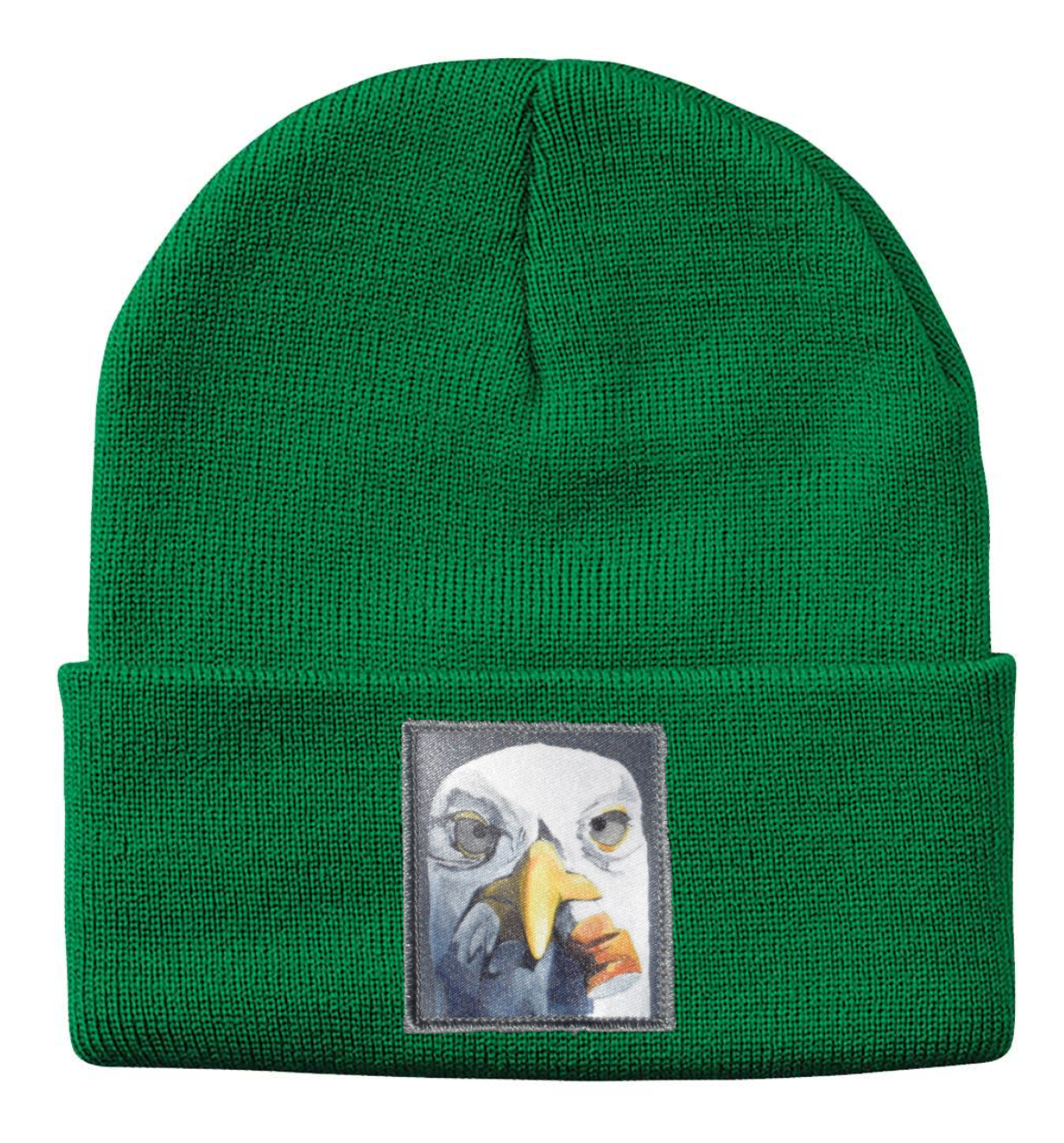 Seagull with Cig Beanie Hats Flyn Costello Kelley Green