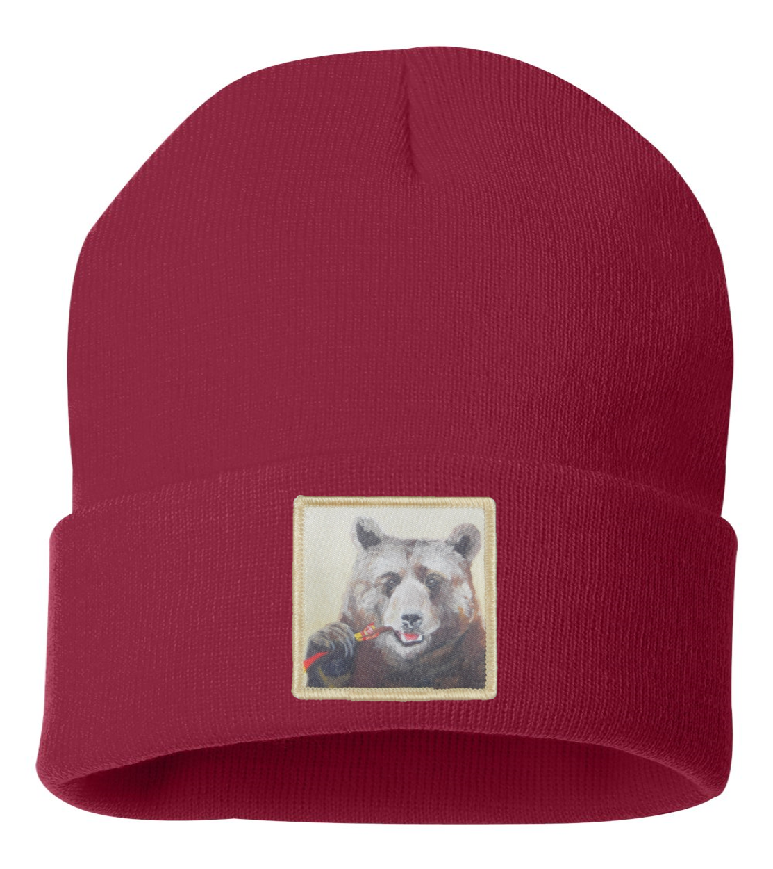 Slim Jimmy Beanie Hats Flyn Costello Cardinal Red