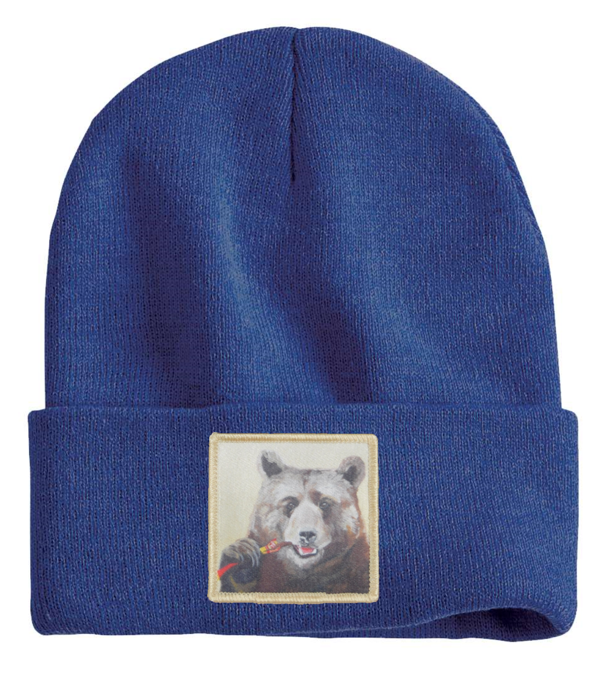 Slim Jimmy Beanie Hats Flyn Costello Heather Blue