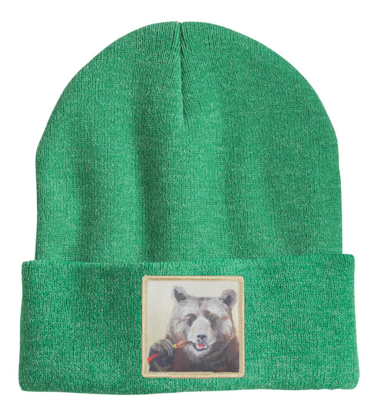 Slim Jimmy Beanie Hats Flyn Costello Heather Green