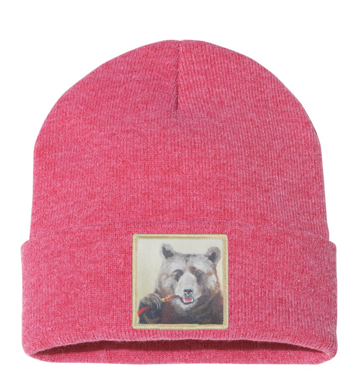 Slim Jimmy Beanie Hats Flyn Costello Heather Red