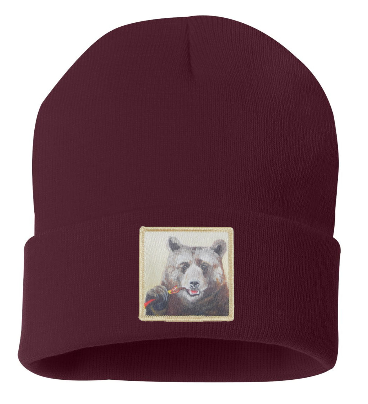 Slim Jimmy Beanie Hats Flyn Costello Maroon