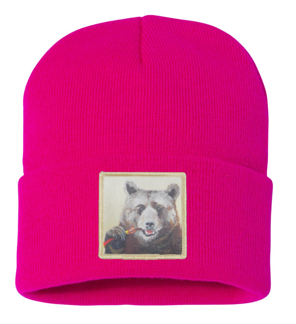 Slim Jimmy Beanie Hats Flyn Costello Neon Fuchsia