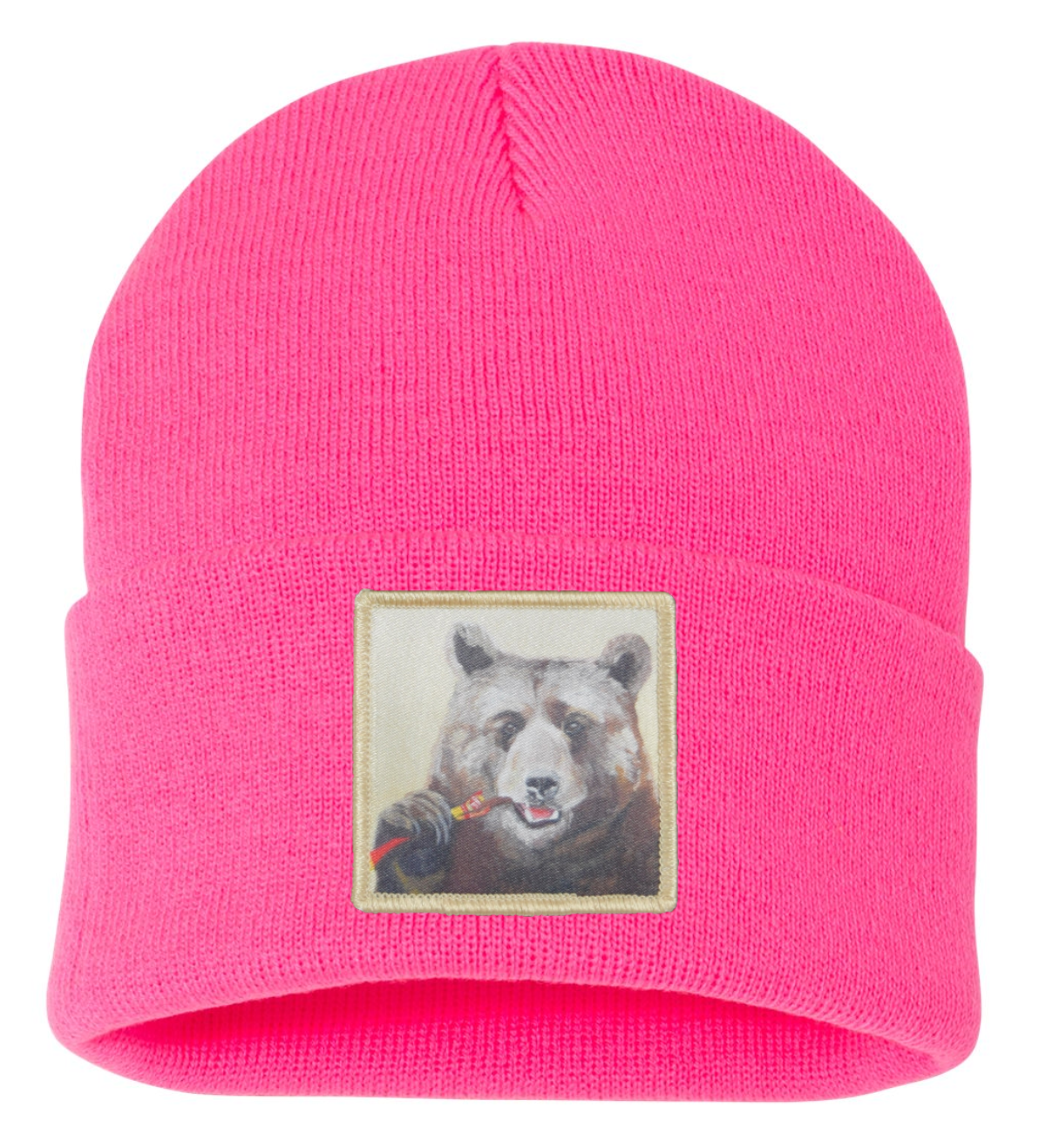 Slim Jimmy Beanie Hats Flyn Costello Neon Pink