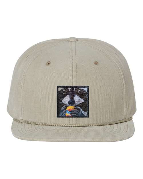Tan Corduroy Flat Bill Trucker Hats Flyn Costello