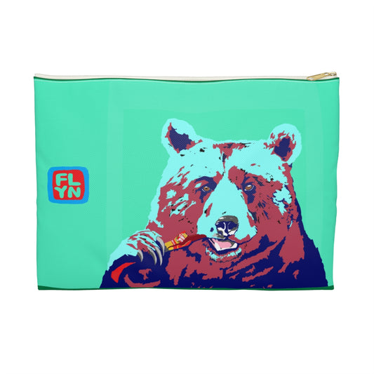 Teal Slim Jimmy Zip Bag accessory bag FlynHats