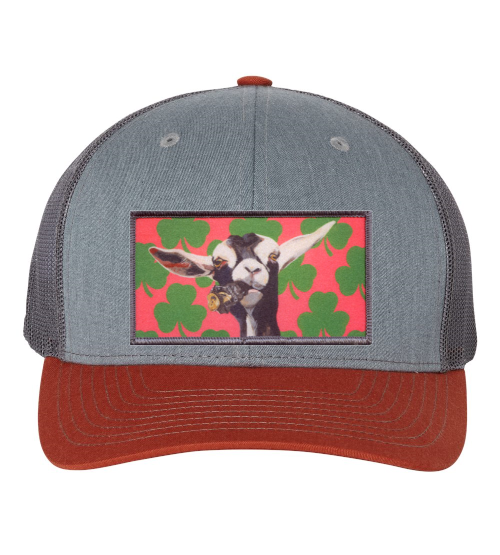 Grey/Terracotta Trucker Hats Flyn Costello