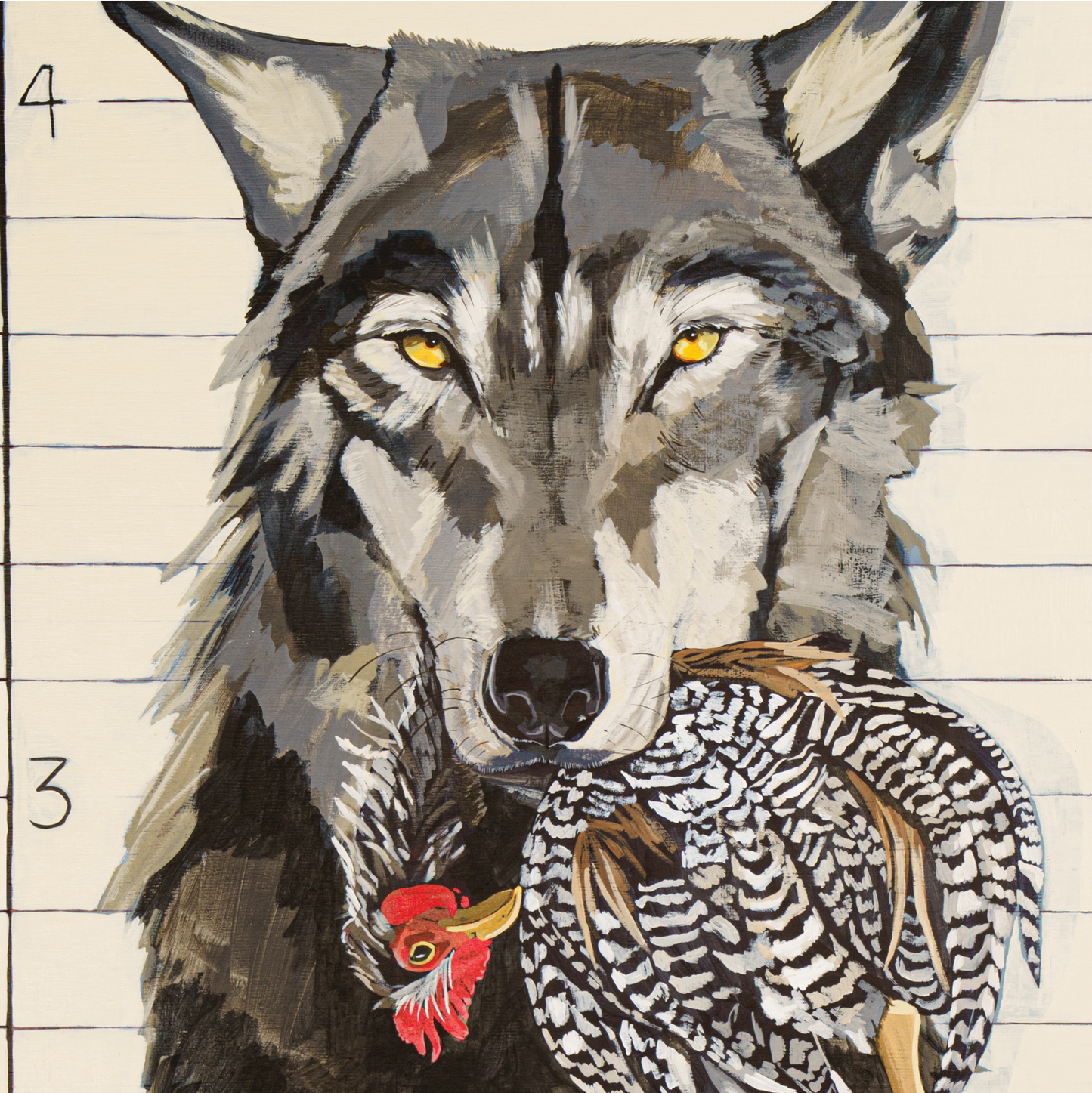 The Usual Suspects: WOLF Card postcards FlynHats