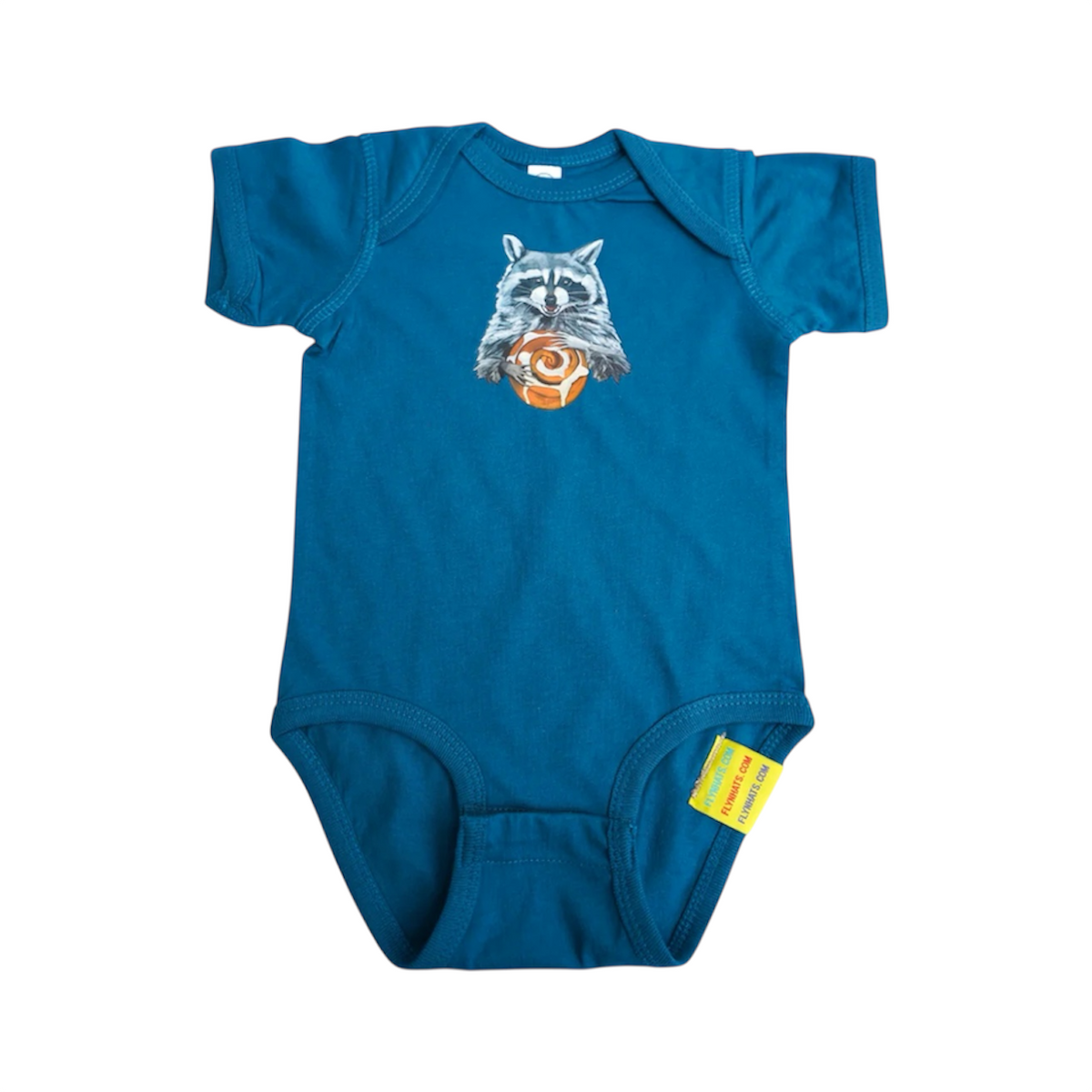 Cinnabun Bandit Raccoon Baby Onesie