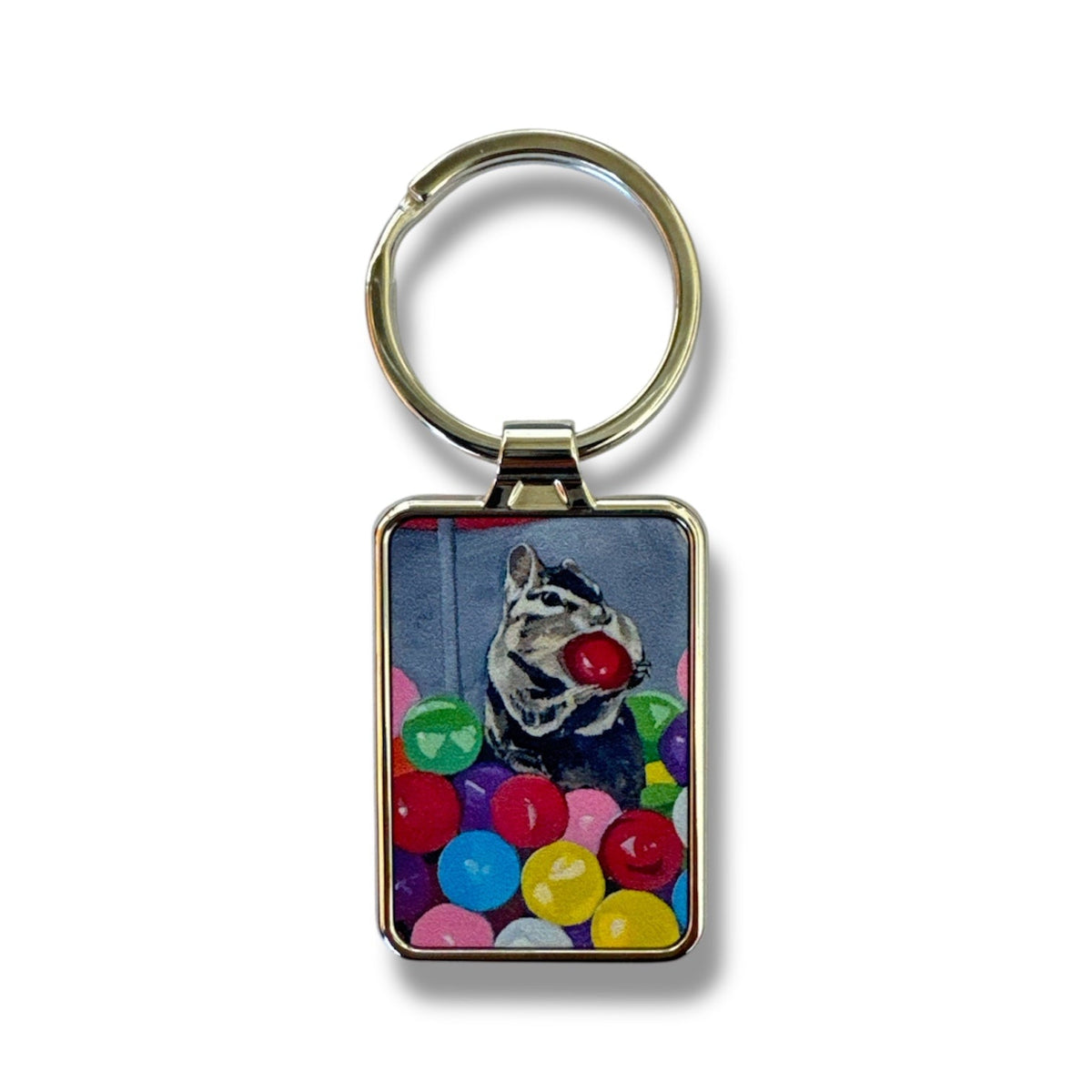 I'm In Guys! Chipmunk Keychain