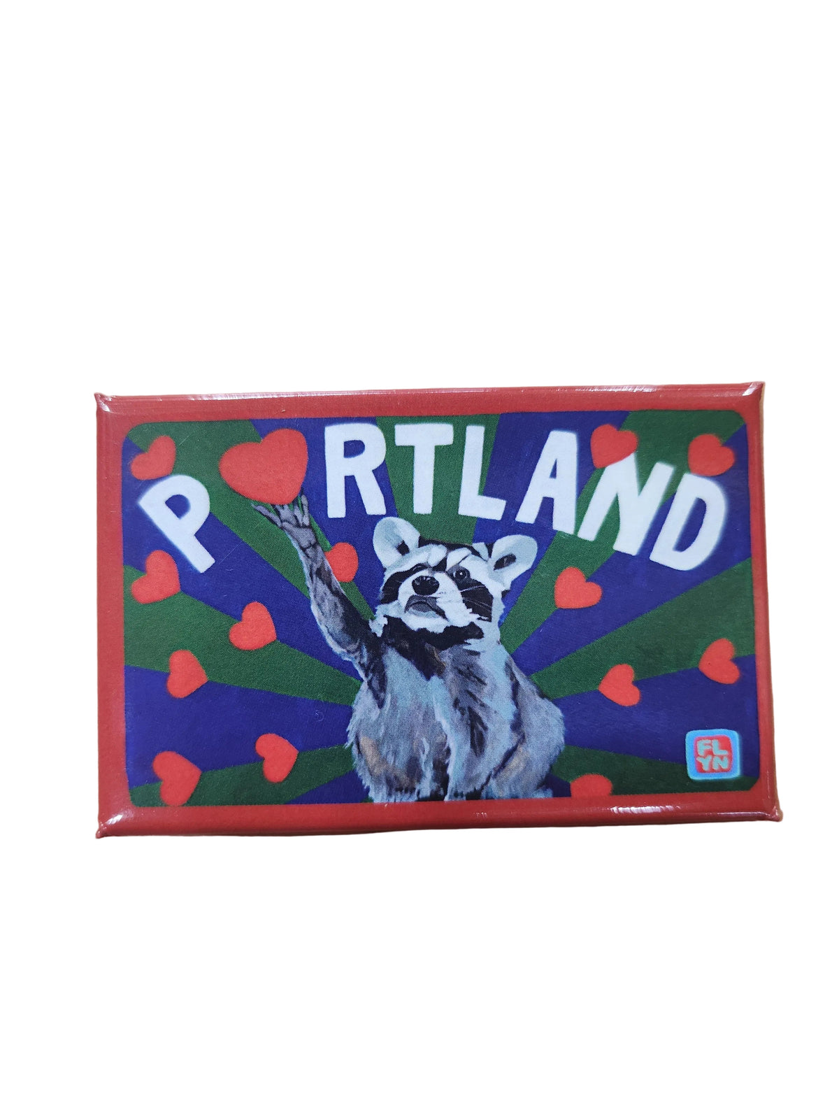 Portland Raccoon Magnet Art & Paper Flyn Hats