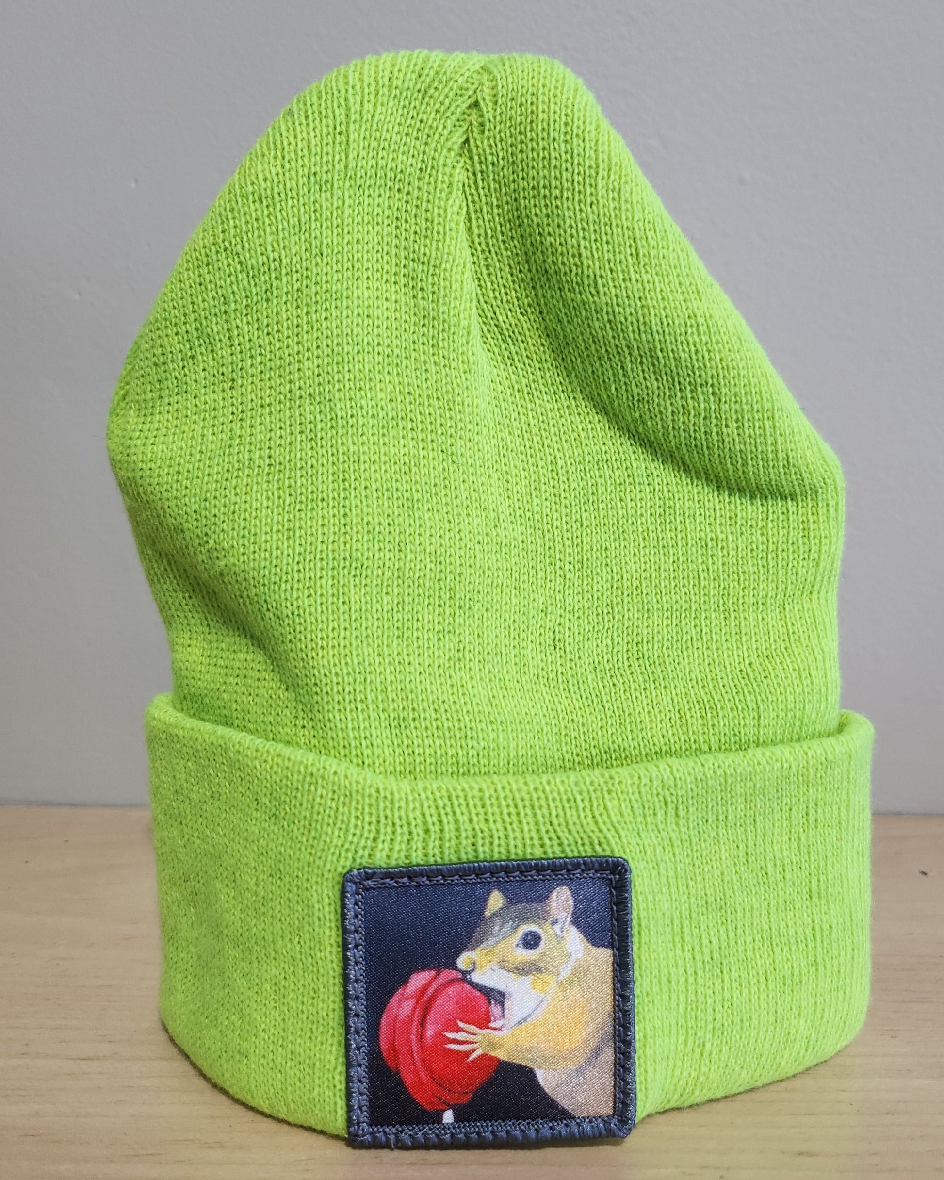 Lolly Toddler Beanie Hats FlynHats Lime Green  