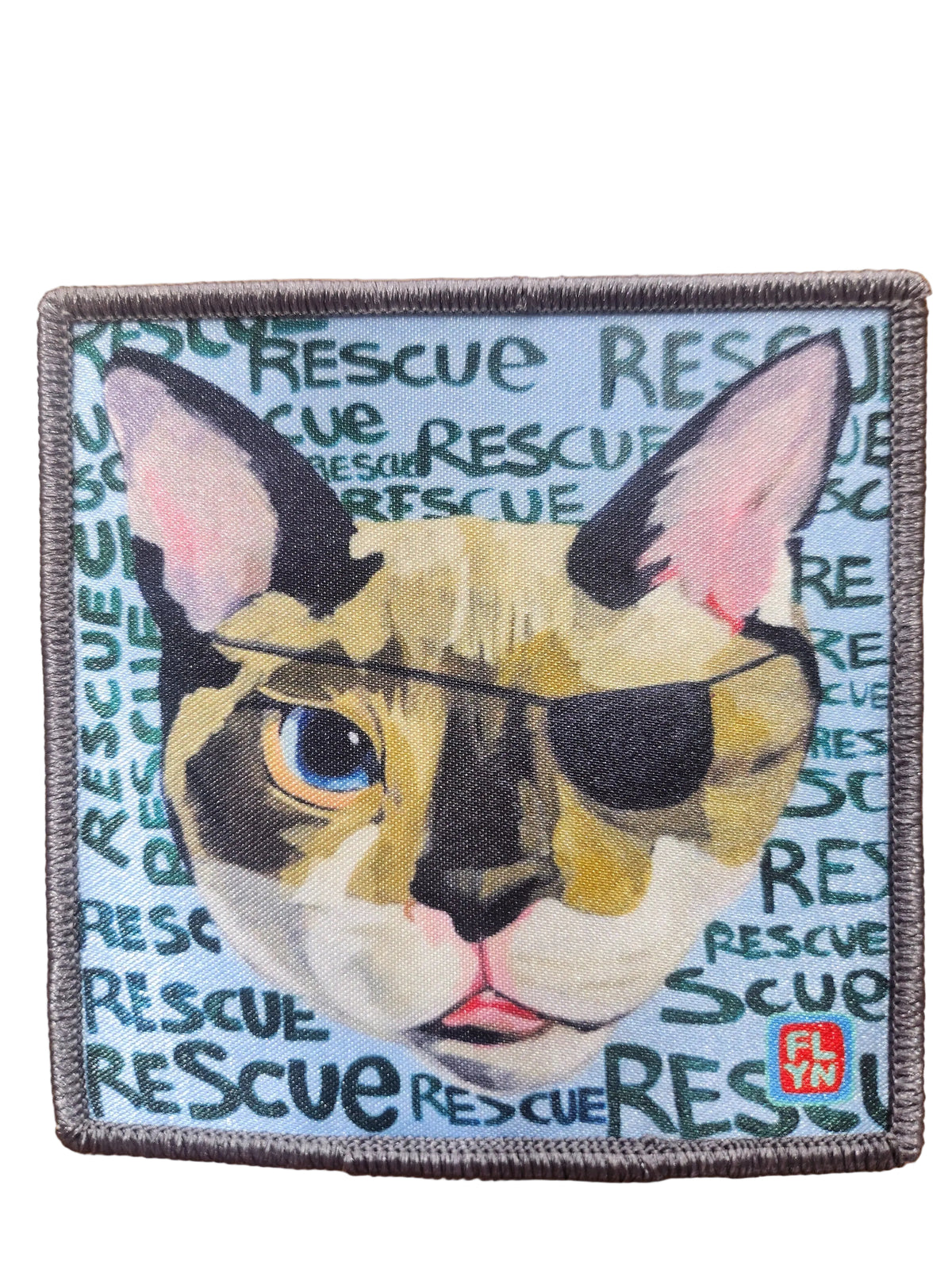 Rescue Cat Patch Art & Paper FLYNhats