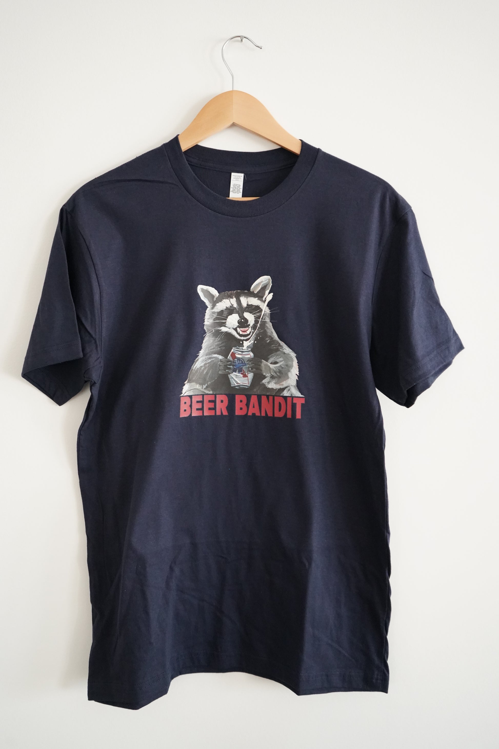 Beer Bandit navy t-shirt FlynHats