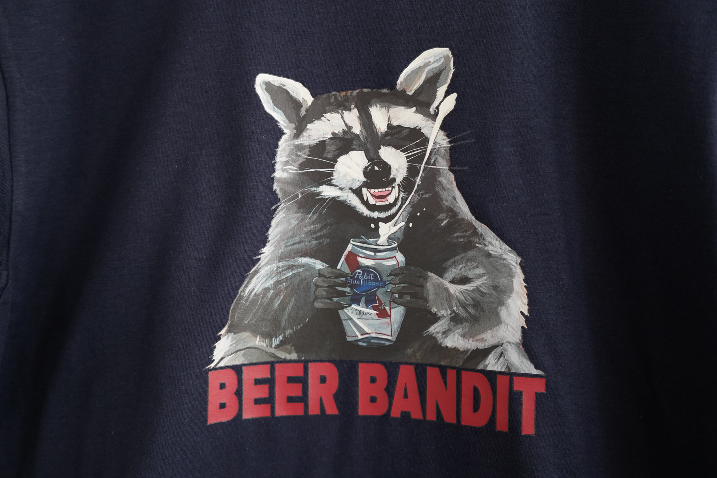 Beer Bandit navy t-shirt FlynHats