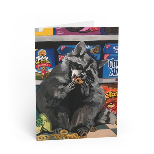 Clean up Aisle 12 Greeting Card Flyn_Costello_Art