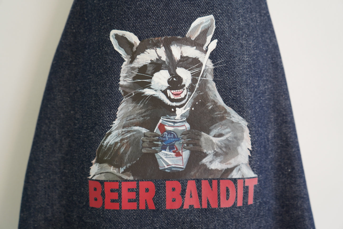 One of a Kind Handmade Beer Bandit Apron FLYNhats