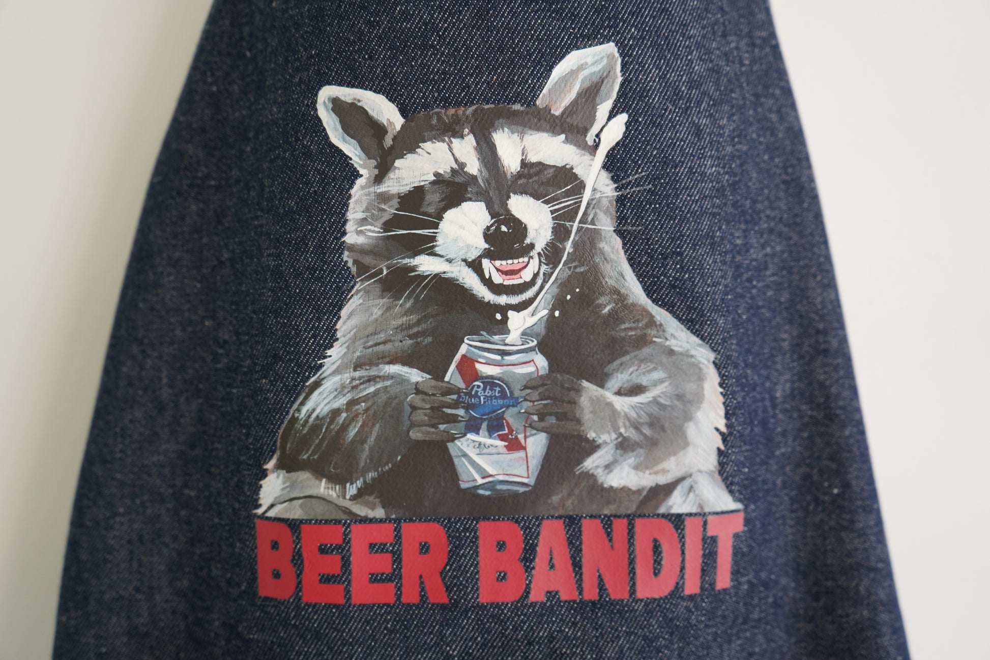 One of a Kind Handmade Beer Bandit Apron FLYNhats