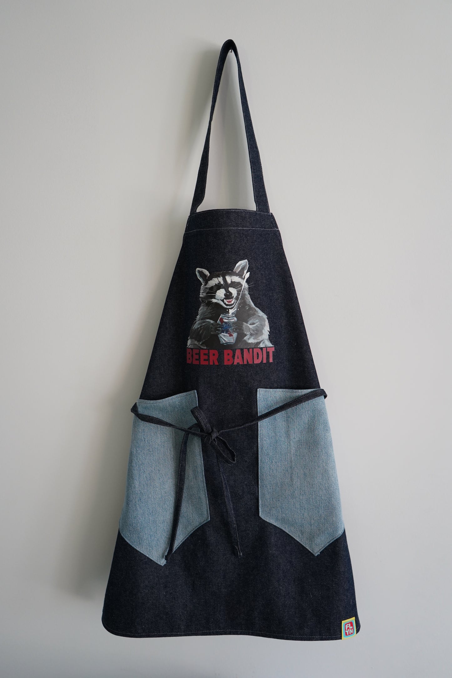 One of a Kind Handmade Beer Bandit Apron FLYNhats