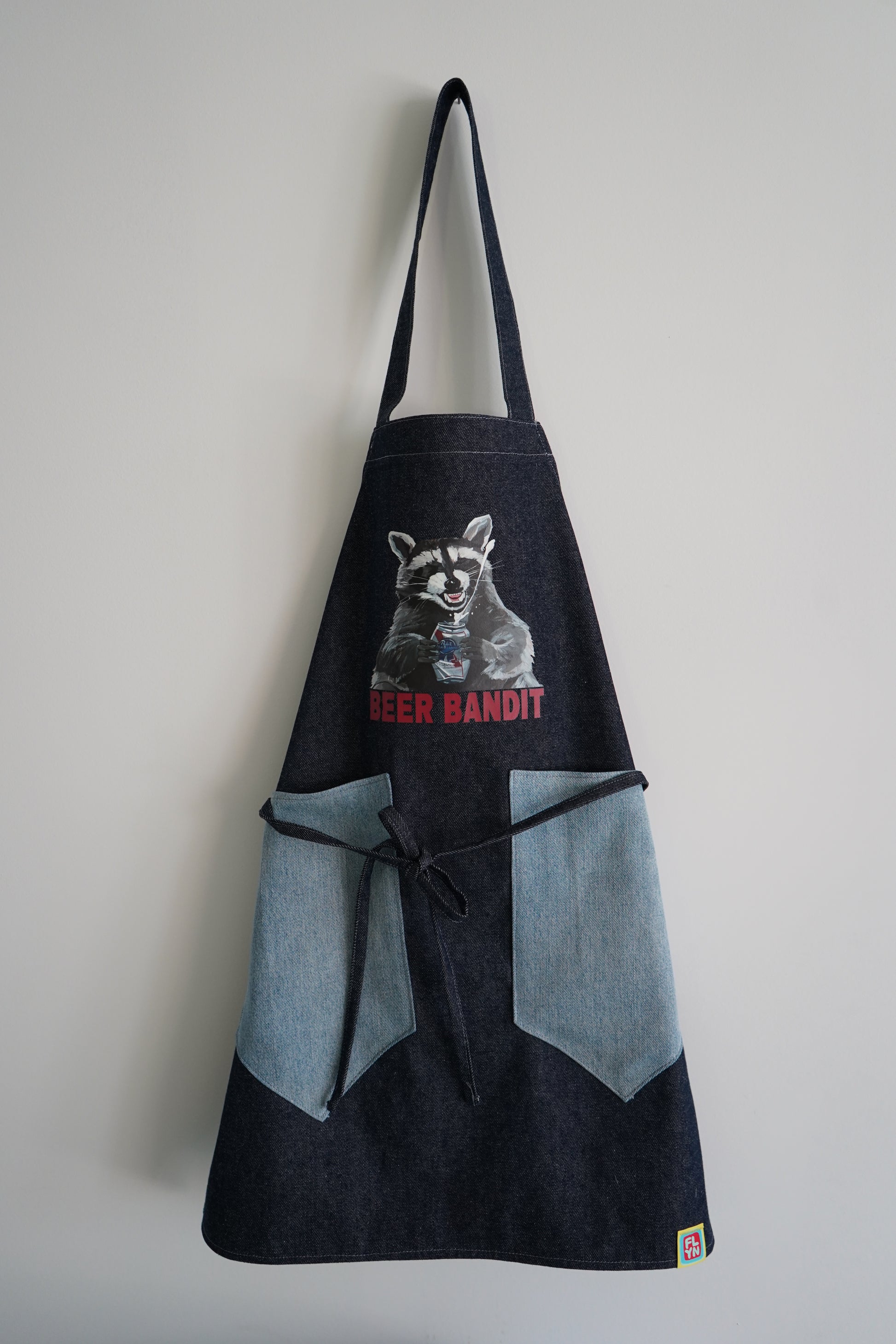 One of a Kind Handmade Beer Bandit Apron FLYNhats