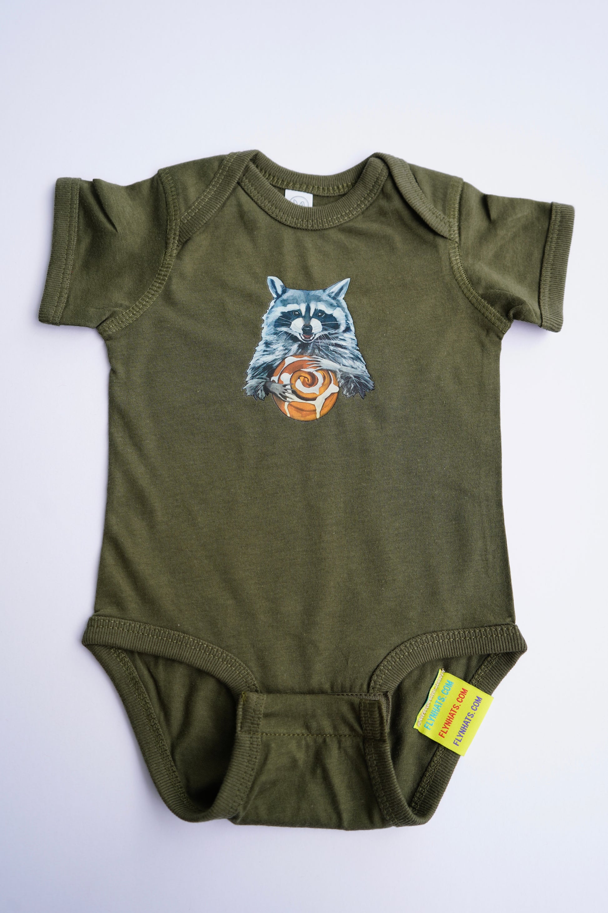 Cinnabun Baby Onesies FlynHats