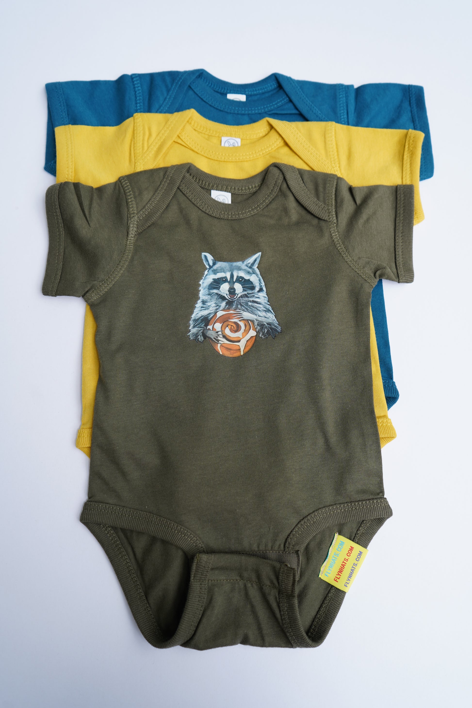 Cinnabun Baby Onesies FlynHats