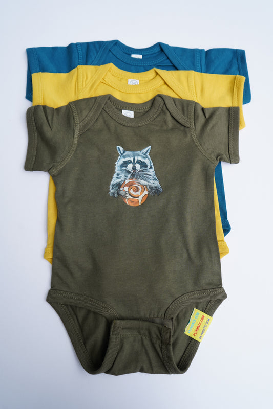 Cinnabun Baby Onesies FlynHats