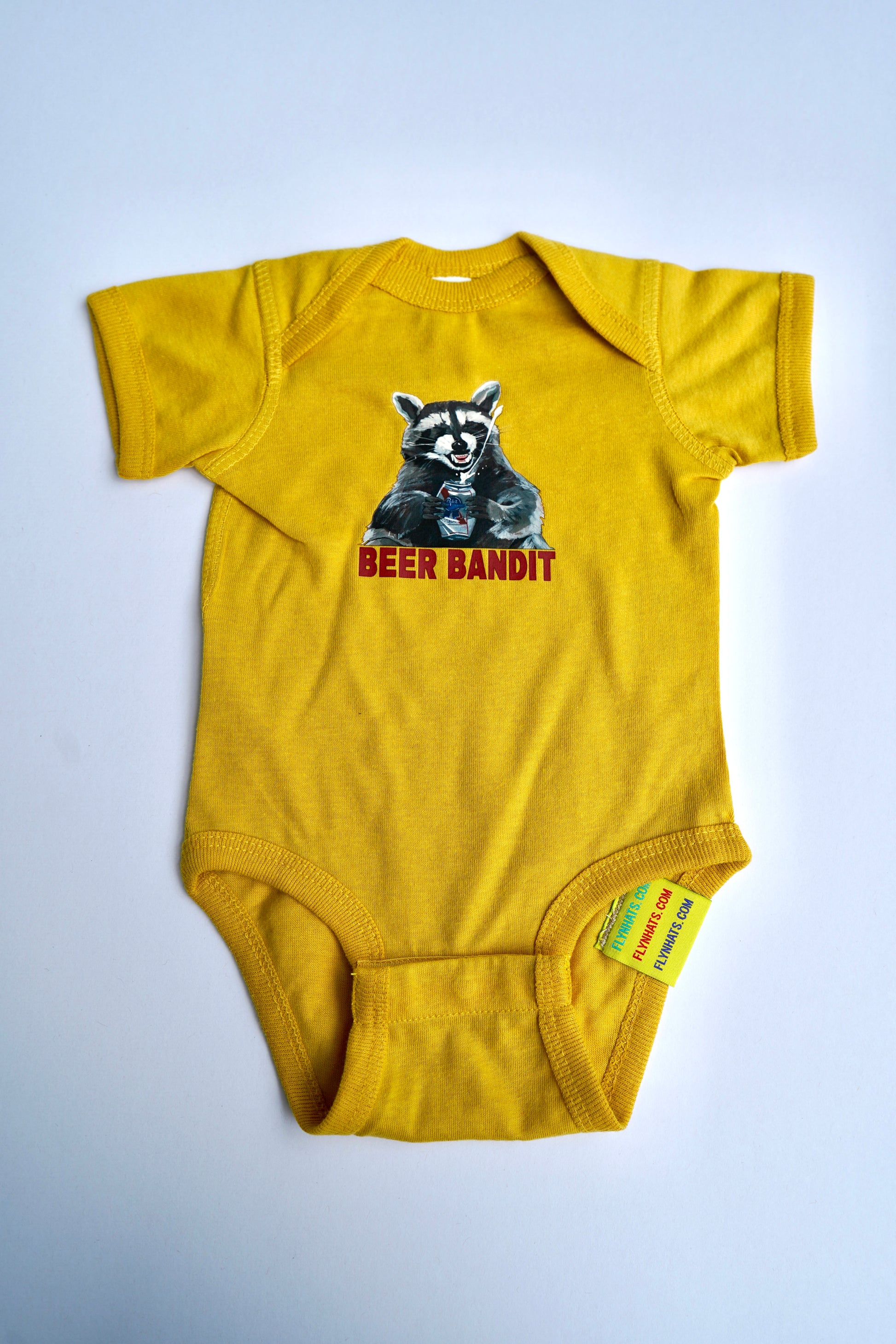Beer Bandit Baby Onesies FlynHats