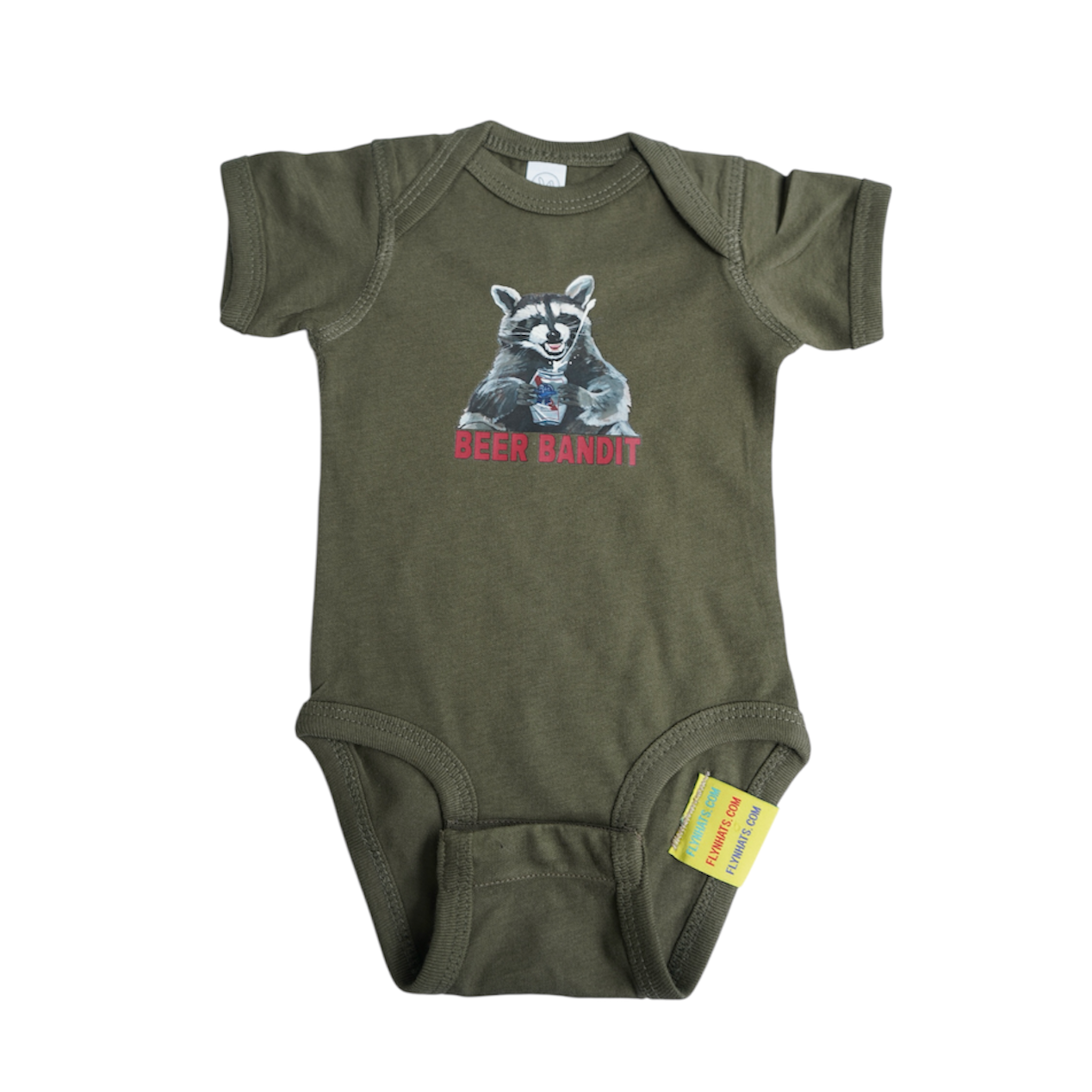 Beer Bandit Baby Onesies FlynHats