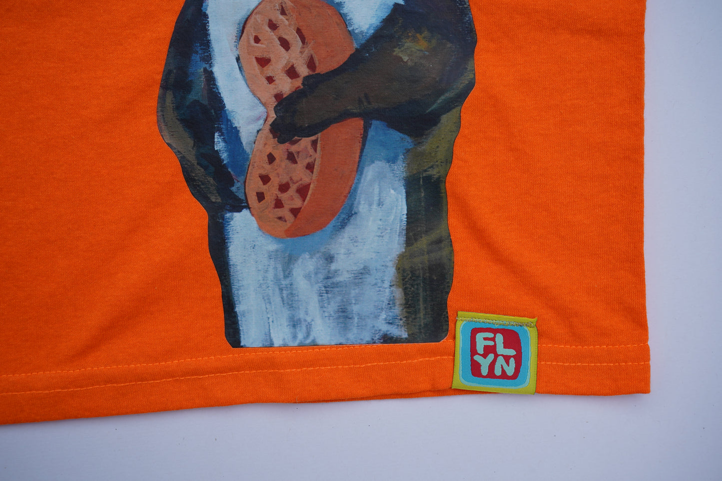 Peanut Squirrel Orange Youth Tshirt FlynHats