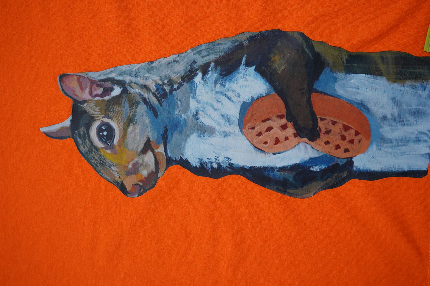 Peanut Squirrel Orange Youth Tshirt FlynHats