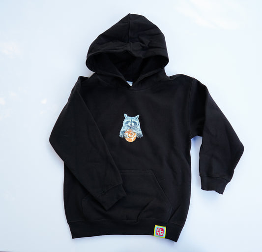 Cinnabun Bandit Black Youth Sweatshirt Hoodie FlynHats