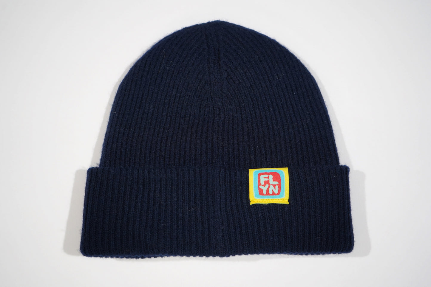 Merino Wool/Cashmere Navy Blue choose your patch FlynHats