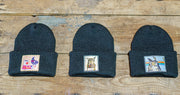 Merino Wool Beanie Charcoal  FlynHats   